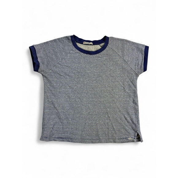 Marine Layer Tops - Marine Layer Striped Raglan Short Sleeve Tee - Women's M